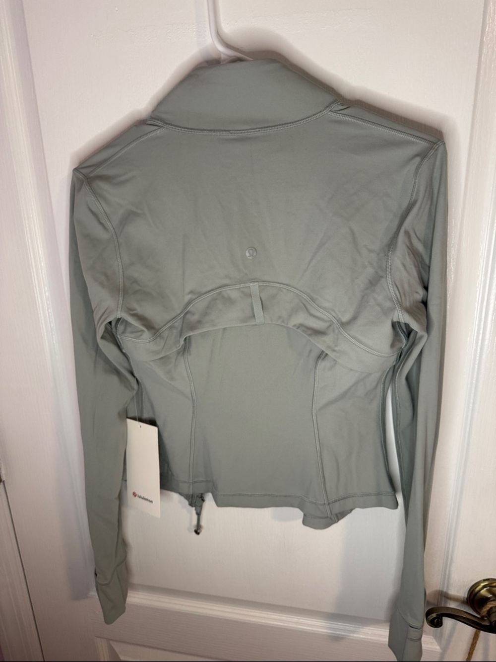 lululemon athletica Light Sage Full-Zip Athletic Jacket size 6 - Picture 4 of 5